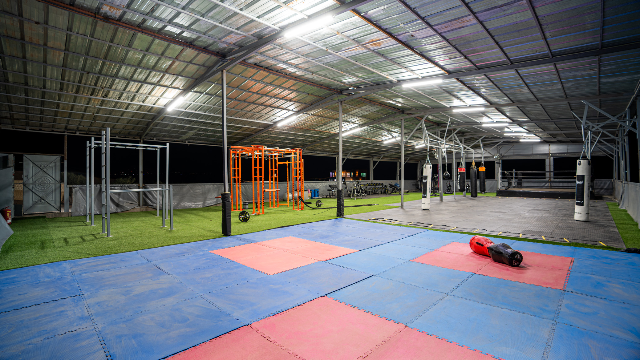 MMA and BJJ training at Life Resort Marrakech
