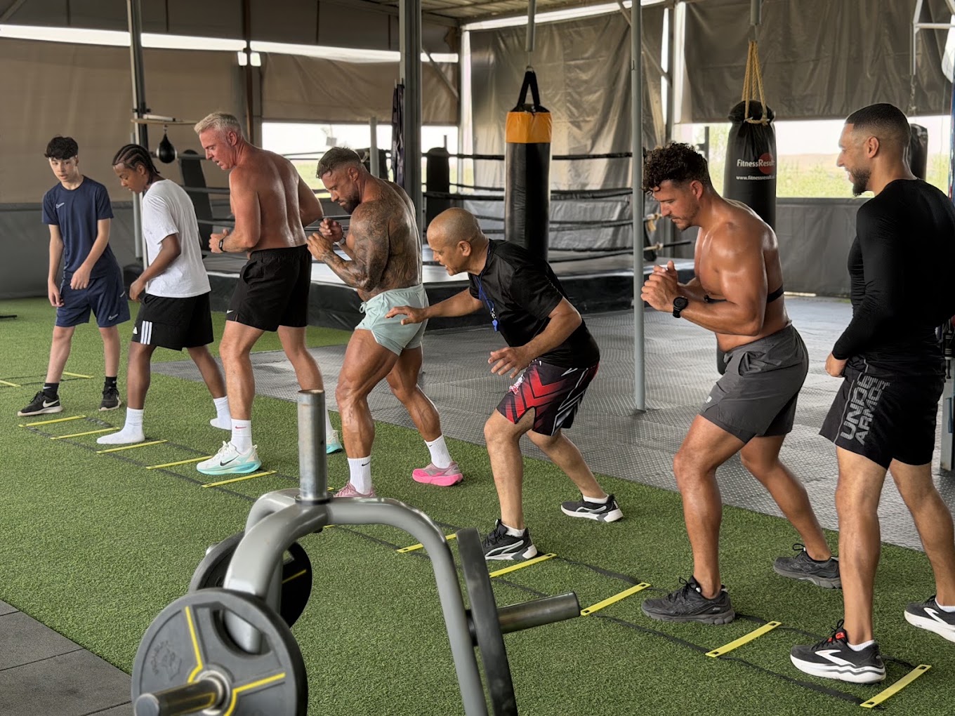 Muay Thai training session at Life Resort Marrakech