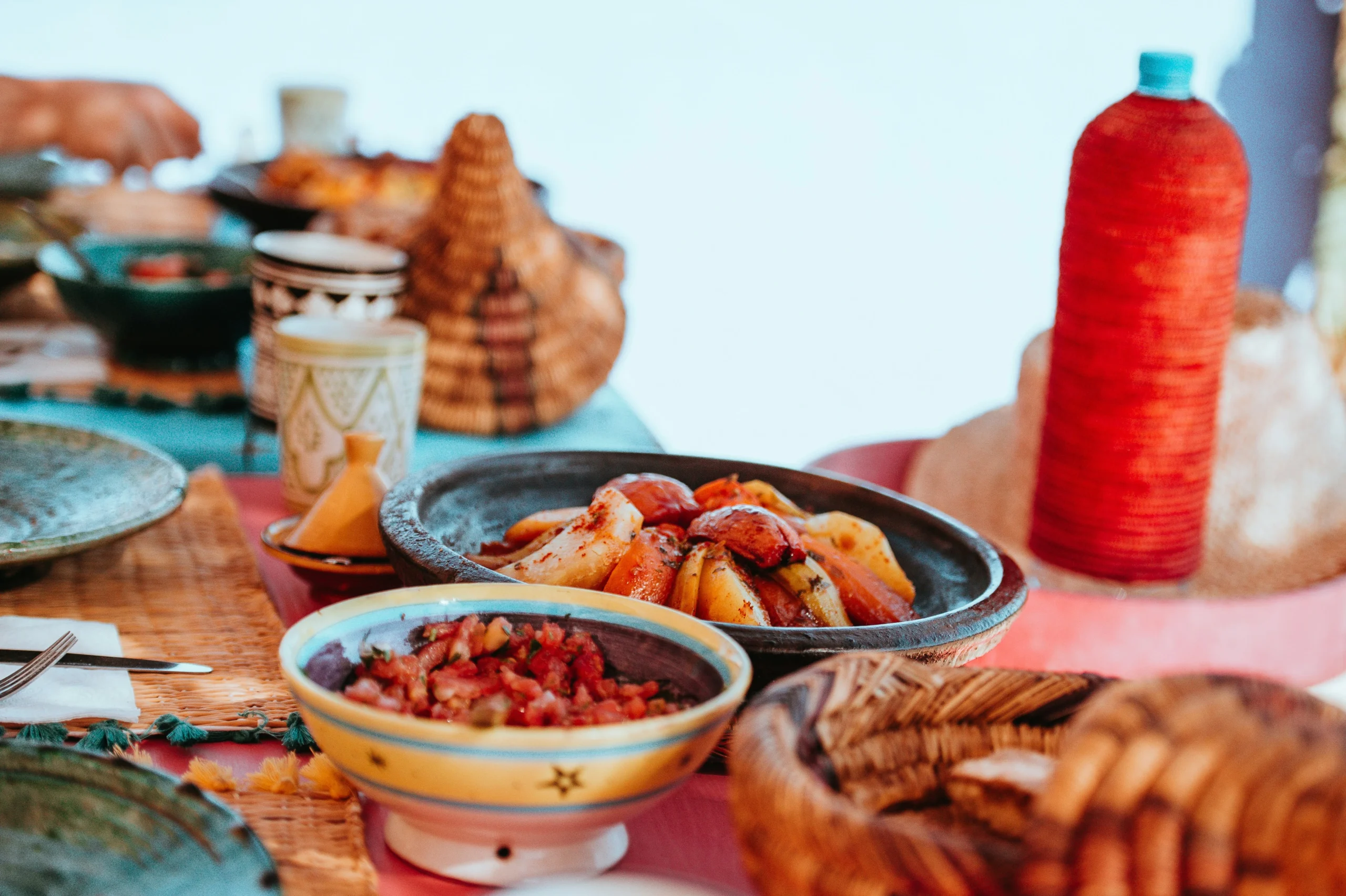 Fresh food at Life Resort Marrakech.